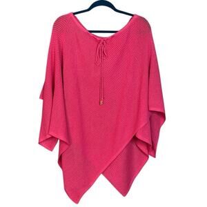 St. John Sport by Marie Gray Pink Shrug Open Knit One Size